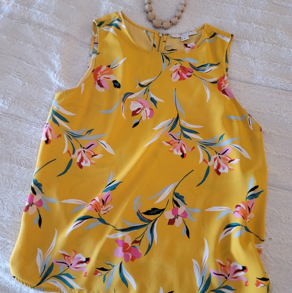 Forever 21 Floral Top